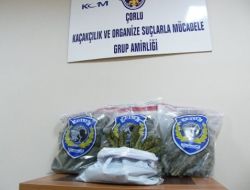 Çorlu’da 10 Kg Kubar Esrar Ele Geçirildi