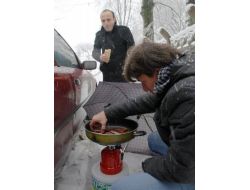 Kocaeli'nin Yüksek Kesimleri Beyaza Büründü