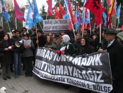 Beyoğlu'nda Maraş Protestosu
