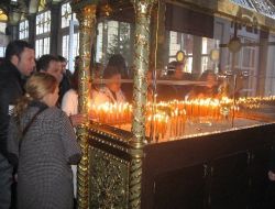 Fener Rum Patrikhanesi’nde Noel Ayini