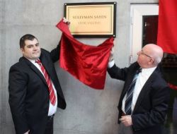 Müteahhit Şahin'in Adı Spor Salonunda Yaşayacak