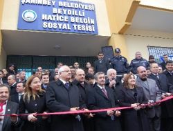 Hatice Belgin’in İsmini Taşıyan Tesisin Açılışında Teröre Karşı Birlik Mesajı