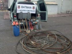 Petrol Üretim Kuyularından Malzeme Çalan Şahıslar Yakalandı