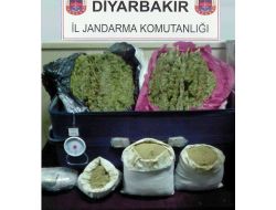 Otobüsteki Valizde 33 Kilo Esrar Bulundu