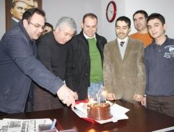 Gesiad’tan, Nevşehir Kent Haber Gazetesi’ne Pastalı Kutlama