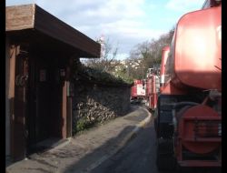 Yalıda Yangın Paniği