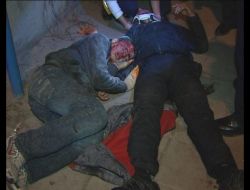 Kaza Yapan Hırsızlık Zanlıları Kıskıvrak Yakalandı