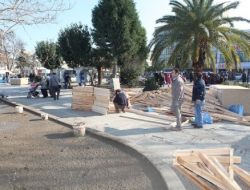 Gar Meydanı’nda Düzenleme Çalışması