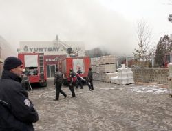 Deterjan Fabrikasındaki Yangın