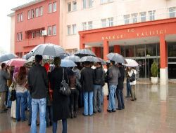 Vekil Öğretmen Adayları Eylem Yaptı