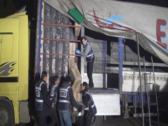 Osmaniye’de kaçak sigara ele geçirildi