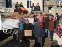 Kimse Yok Mu Derneği 24 Evin Yandığı Kızılkese Köyü'nü Unutmadı