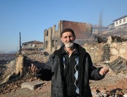 Yangında Zarar Gören Köylülere 40 Bin Lira Ödeme Yapılacak