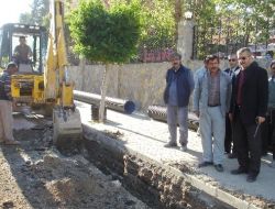 Tosmur Belediyesi Yağmur Suyu Drenaj Hat Çalışmalarına Başladı