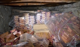 1 milyon 589 bin paket kaçak sigara