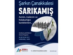 Sarıkamış Şehitleri Afişlerle Anılıyor