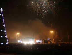 Kazakistan Yeni Yıla Coşkuyla Girdi