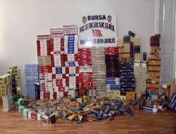 Bursa'da Kaçak Sigara  Operasyonu!