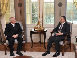 Cumhurbaşkanı Gül, Kamu Düzeni Ve Güvenliği Müsteşarı Özçelik'i Kabul Etti