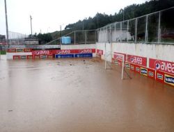 Trabzonspor Tesislerini  Su Bastı