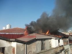 Sinagog Karşısındaki Binada Yangın Paniği