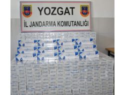Yozgat'ta 500 Paket Kaçak Sigara