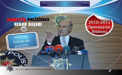 İstanbul Narkotik polisinin başarısı