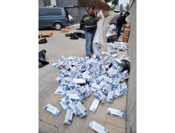 Antalya'da 20 Bin Paket Kaçak Sigara