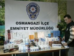 Bursa’da 3 Bin 740 Paket Kaçak Sigara