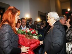 Pile Köyü Sakinleri Kıbrıslı Liderlere Alkışlarla Eşlik Etti