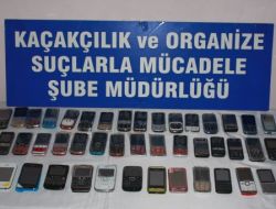 Çorum'da Kaçak Cep Telefonu Operasyonu
