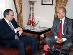 Merkez Bankası Başkanı Başçı'dan Valilik Ve Büyükşehir Belediyesi'ne Ziyaret