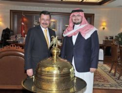 Suudi Prensten Gökçek'e Ziyaret