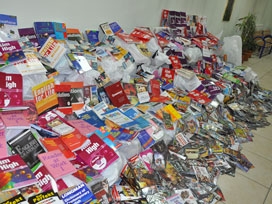 Başkent'te korsan kitap operasyonu