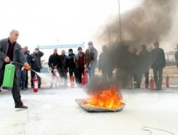Keçiören'de Yangın Tatbikatı