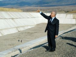 Başkan Yenihan, Katı Atık Tesisinde İncelemelerde Bulundu