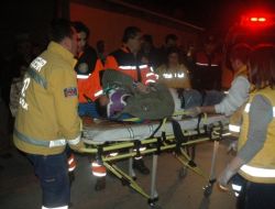 Takla Atan Otomobilden Müzik Eşliğinde Yarım Saatte Kurtarıldı