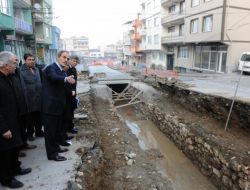 Bursa'da Dereler Islah Ediliyor