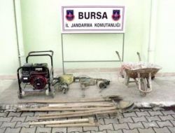 Kazıcılar Jeneratörü Durdurmadan Kaçtılar