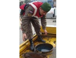 Jandarmadan Kaçak Akaryakıt Operasyonu