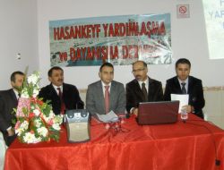 Hasankeyf Yardımlaşma Derneği Kendini Tanıttı
