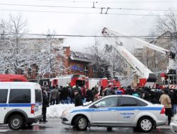 Moskova'da Restoranda Tüp Patladı