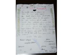 Köy Çocuklar Park İsteklerini Mektupla Muhtara İlettiler