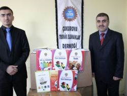 Çuted Altın Çocuklara Kitap Yardımında Bulundu