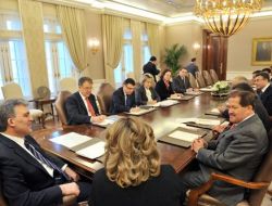 Cumhurbaşkanı Gül, Kolombiya Devlet Başkanı Yardımcısı Garzon'u Kabul Etti