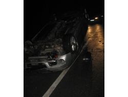 Erbaa’da Trafik Kazası: 1 Yaralı