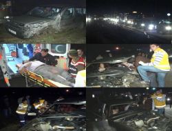 Düzce'de Trafik Kazası: 10 Yaralı