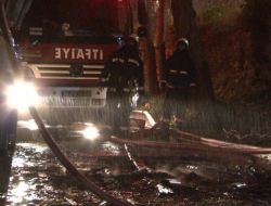 İtfaiyenin Yardımına Yağmur Yetişti