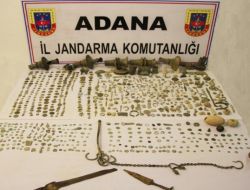 Adana'da 956 Parça Tarihi Eser