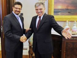 Tunus Dışişleri Bakanı Abdessalem Çankaya Köşkü’nde